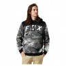 BLUZA Z KAPTUREM NA ZAMEK FOX BNKR BLACK CAMO