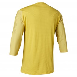 KOSZULKA ROWEROWA FOX FLEXAIR 3/4 DELTA PEAR YELLOW