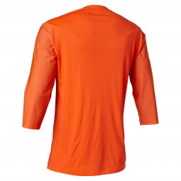 KOSZULKA ROWEROWA FOX FLEXAIR 3/4 DELTA FLUO ORANGE