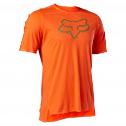 KOSZULKA ROWEROWA FOX FLEXAIR DELTA FLUO ORANGE