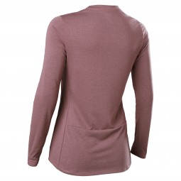 KOSZULKA ROWEROWA Z DŁUGIM RĘKAWEM FOX LADY RANGER DR PLUM PERFECT