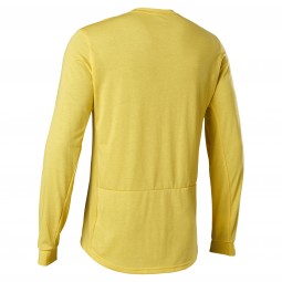 KOSZULKA ROWEROWA Z DŁUGIM RĘKAWEM FOX RANGER DR PEAR YELLOW