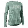 KOSZULKA ROWEROWA Z DŁUGIM RĘKAWEM FOX LADY RANGER TRU DRI EUCALYPTUS