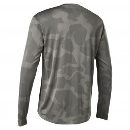 KOSZULKA ROWEROWA Z DŁUGIM RĘKAWEM FOX RANGER TRU DRI GREY