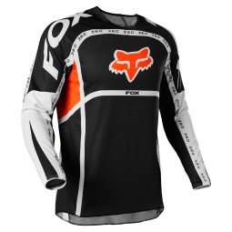 BLUZA FOX 360 DVIDE BLACK/WHITE/ORANGE