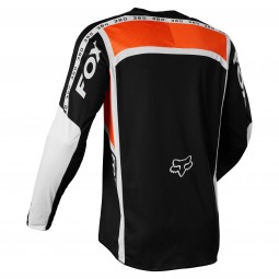 BLUZA FOX 360 DVIDE BLACK/WHITE/ORANGE