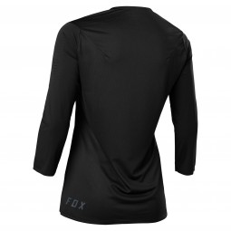 KOSZULKA ROWEROWA FOX LADY FLEXAIR 3/4 BLACK