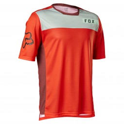 KOSZULKA ROWEROWA FOX DEFEND MOTH FLUO RED