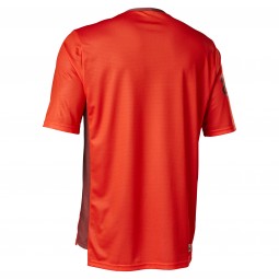 KOSZULKA ROWEROWA FOX DEFEND MOTH FLUO RED