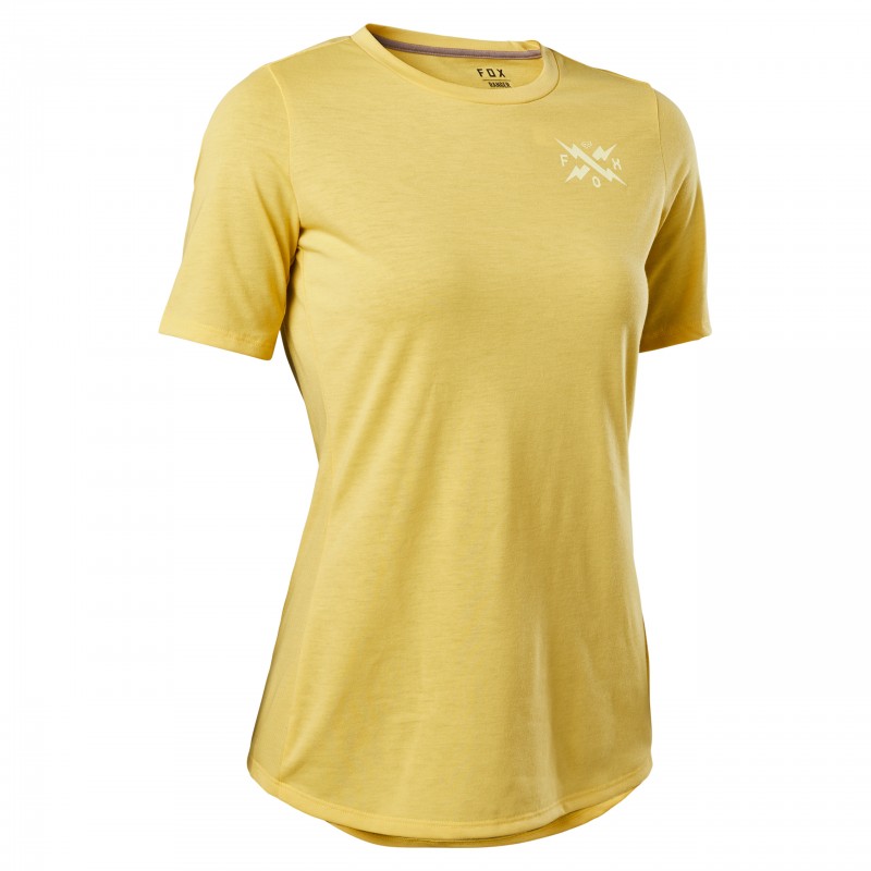 KOSZULKA ROWEROWA FOX LADY RANGER DR CALIBRATED PEAR YELLOW