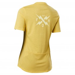 KOSZULKA ROWEROWA FOX LADY RANGER DR CALIBRATED PEAR YELLOW