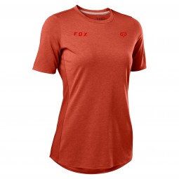 KOSZULKA ROWEROWA FOX LADY RANGER DR DOUBLE FOX RED CLAY