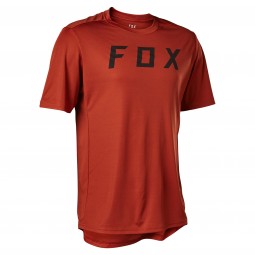KOSZULKA ROWEROWA FOX RANGER MOTH RED CLAY