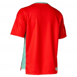 KOSZULKA ROWEROWA FOX JUNIOR DEFEND FLUO RED