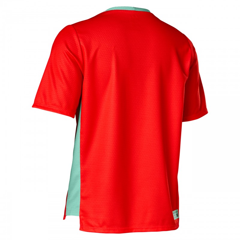 KOSZULKA ROWEROWA FOX JUNIOR DEFEND FLUO RED