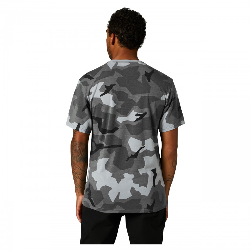 T-SHIRT FOX BNKR TECH BLACK CAMO