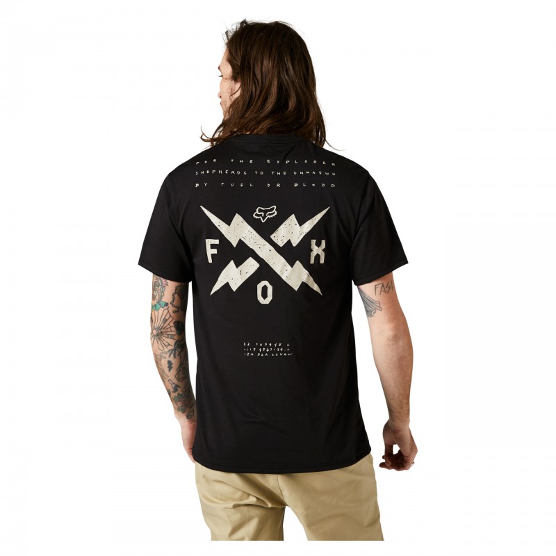 T-SHIRT FOX CALIBRATED TECH BLACK