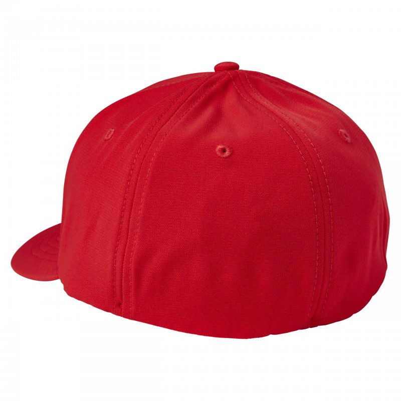 CZAPKA Z DASZKIEM FOX PINNACLE TECH FLEXFIT FLAME RED