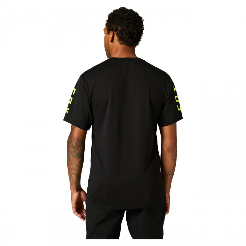 T-SHIRT FOX RKANE TECH BLACK