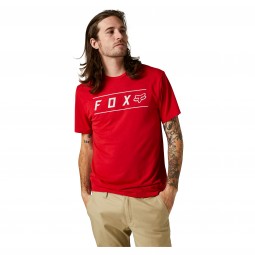 T-SHIRT FOX PINNACLE TECH FLAME RED