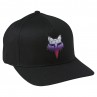 CZAPKA Z DASZKIEM FOX SKARZ FLEXFIT BLACK