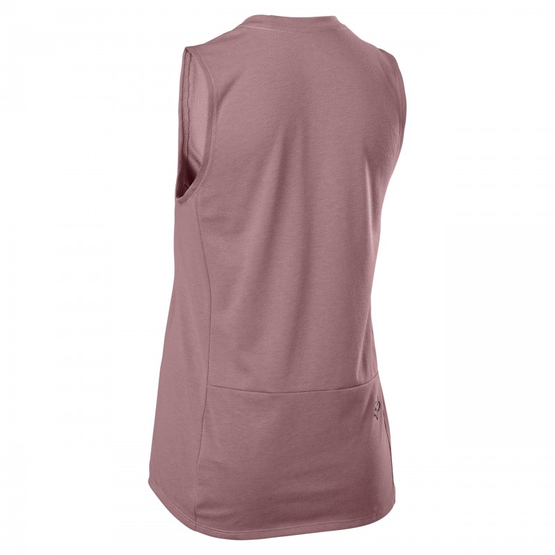 KOSZULKA ROWEROWA BEZ RĘKAWÓW FOX LADY RANGER DR PLUM PERFECT