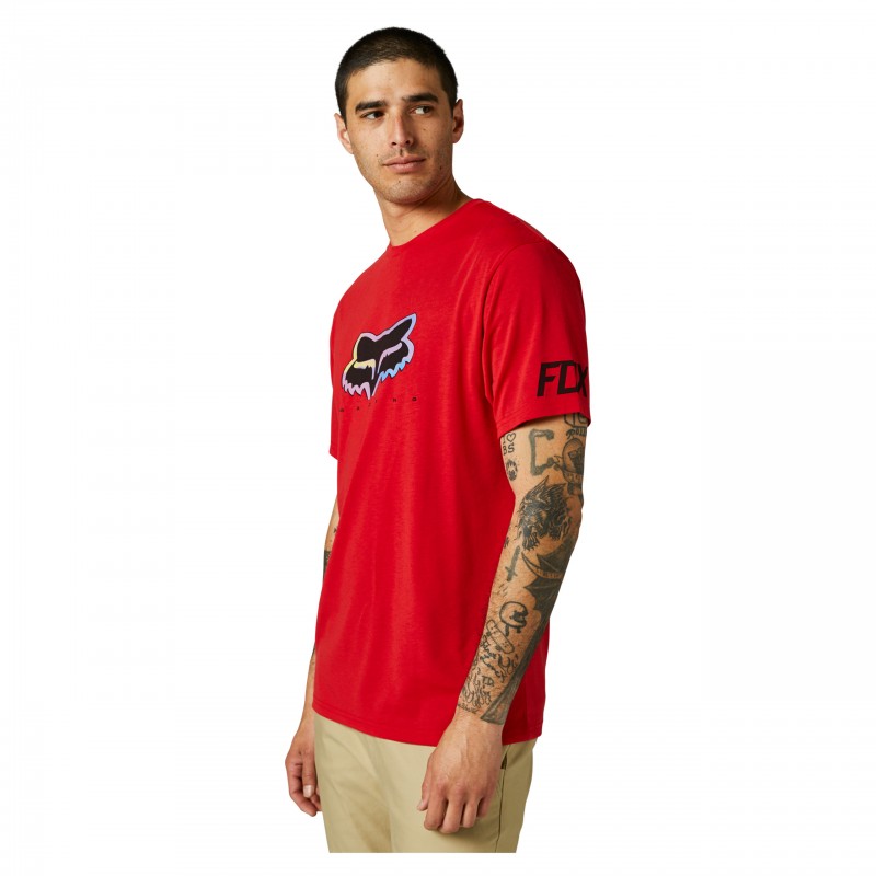 T-SHIRT FOX VENZ TECH FLAME RED