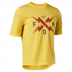 KOSZULKA ROWEROWA FOX JUNIOR RANGER DR PEAR YELLOW