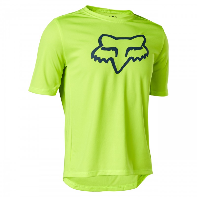 KOSZULKA ROWEROWA FOX JUNIOR RANGER FLUO YELLOW