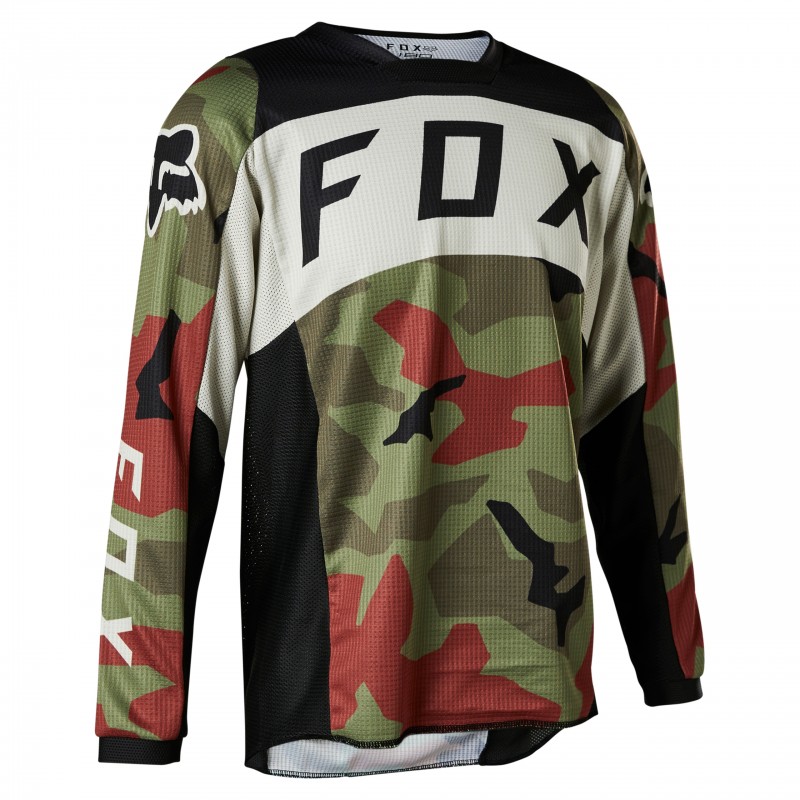 BLUZA FOX JUNIOR 180 BNKR GREEN CAMO