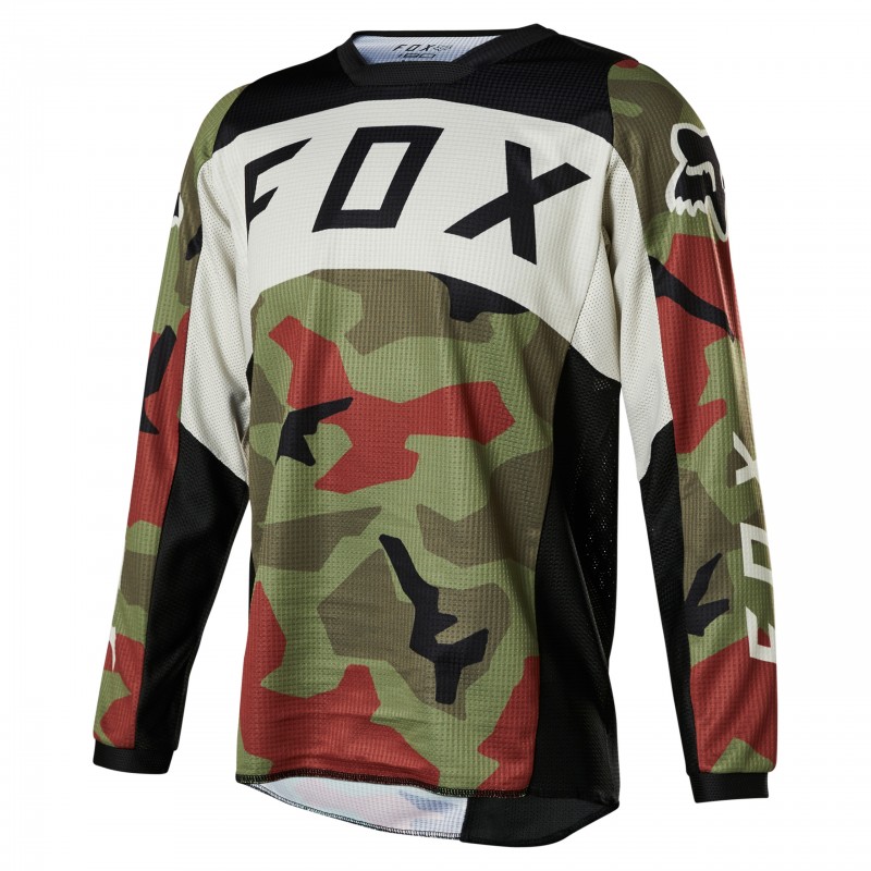 BLUZA FOX JUNIOR 180 BNKR GREEN CAMO