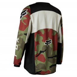 BLUZA FOX JUNIOR 180 BNKR GREEN CAMO