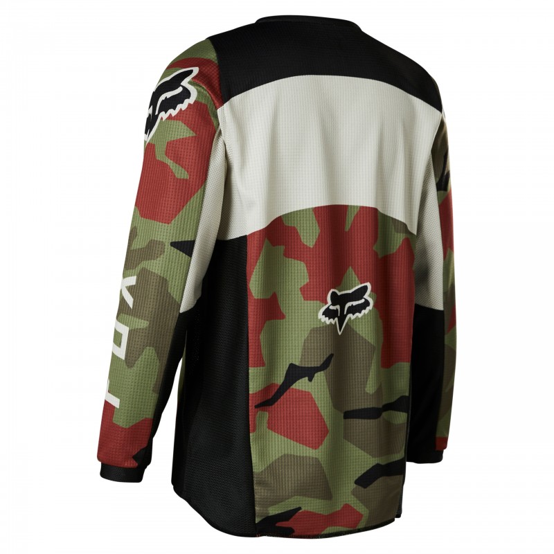 BLUZA FOX JUNIOR 180 BNKR GREEN CAMO