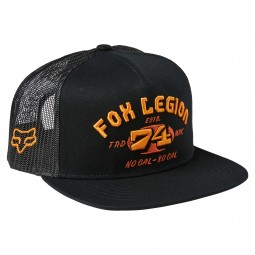 CZAPKA Z DASZKIEM FOX AT BAY SNAPBACK BLACK