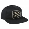 CZAPKA Z DASZKIEM FOX CALIBRATED SNAPBACK BLACK