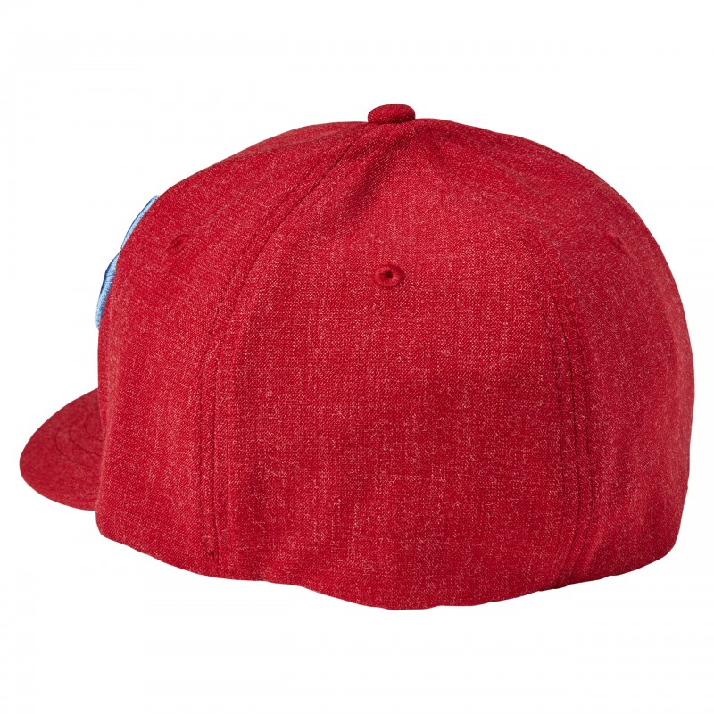 CZAPKA Z DASZKIEM FOX CLOUDED FLEXFIT 2.0 RED