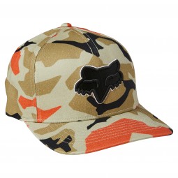 CZAPKA Z DASZKIEM FOX EPICYCLE FLEXFIT 2.0 GREEN CAMO