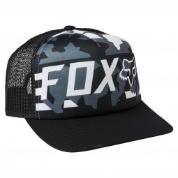 CZAPKA Z DASZKIEM FOX RED WHITE AND TRUE SNAPBACK BLACK