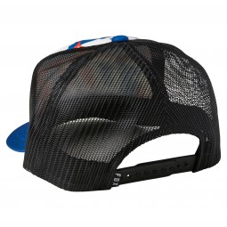 CZAPKA Z DASZKIEM FOX RED WHITE AND TRUE SNAPBACK ROYAL BLUE