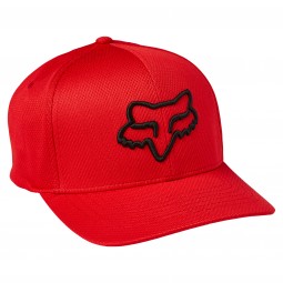CZAPKA Z DASZKIEM FOX LITHOTYPE FLEXFIT 2.0 FLAME RED