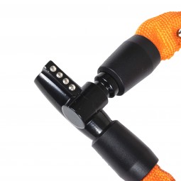 ZAPIĘCIE ŁAŃCUCHOWE KRYPTONITE KEEPER 411 NA KLUCZ ORANGE 0,4CM X 110CM