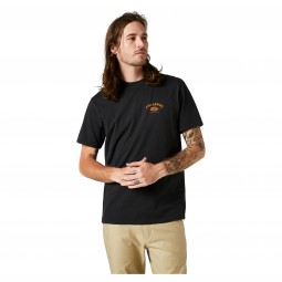 T-SHIRT FOX AT BAY PREMIUM BLACK