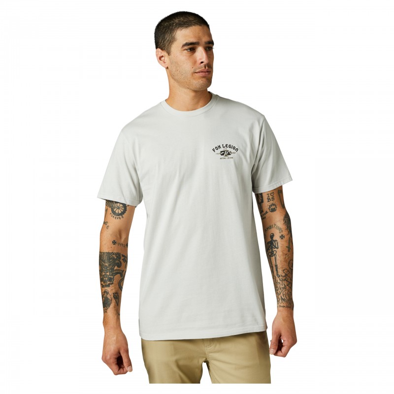 T-SHIRT FOX AT BAY PREMIUM LIGHT GREY