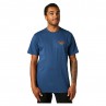 T-SHIRT FOX AT BAY PREMIUM DARK INDIGO