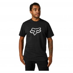 T-SHIRT FOX LEGACY FOX HEAD BLACK/WHITE