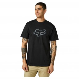 T-SHIRT FOX LEGACY FOX HEAD BLACK/BLACK