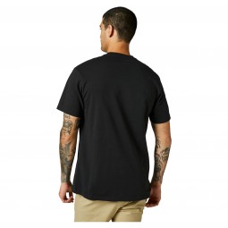 T-SHIRT FOX LEGACY FOX HEAD BLACK/BLACK