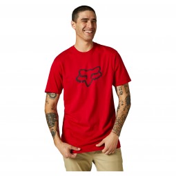 T-SHIRT FOX LEGACY FOX HEAD FLAME RED