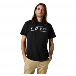 T-SHIRT FOX PINNACLE PREMIUM BLACK/WHITE