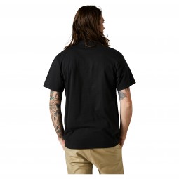 T-SHIRT FOX PINNACLE PREMIUM BLACK/WHITE